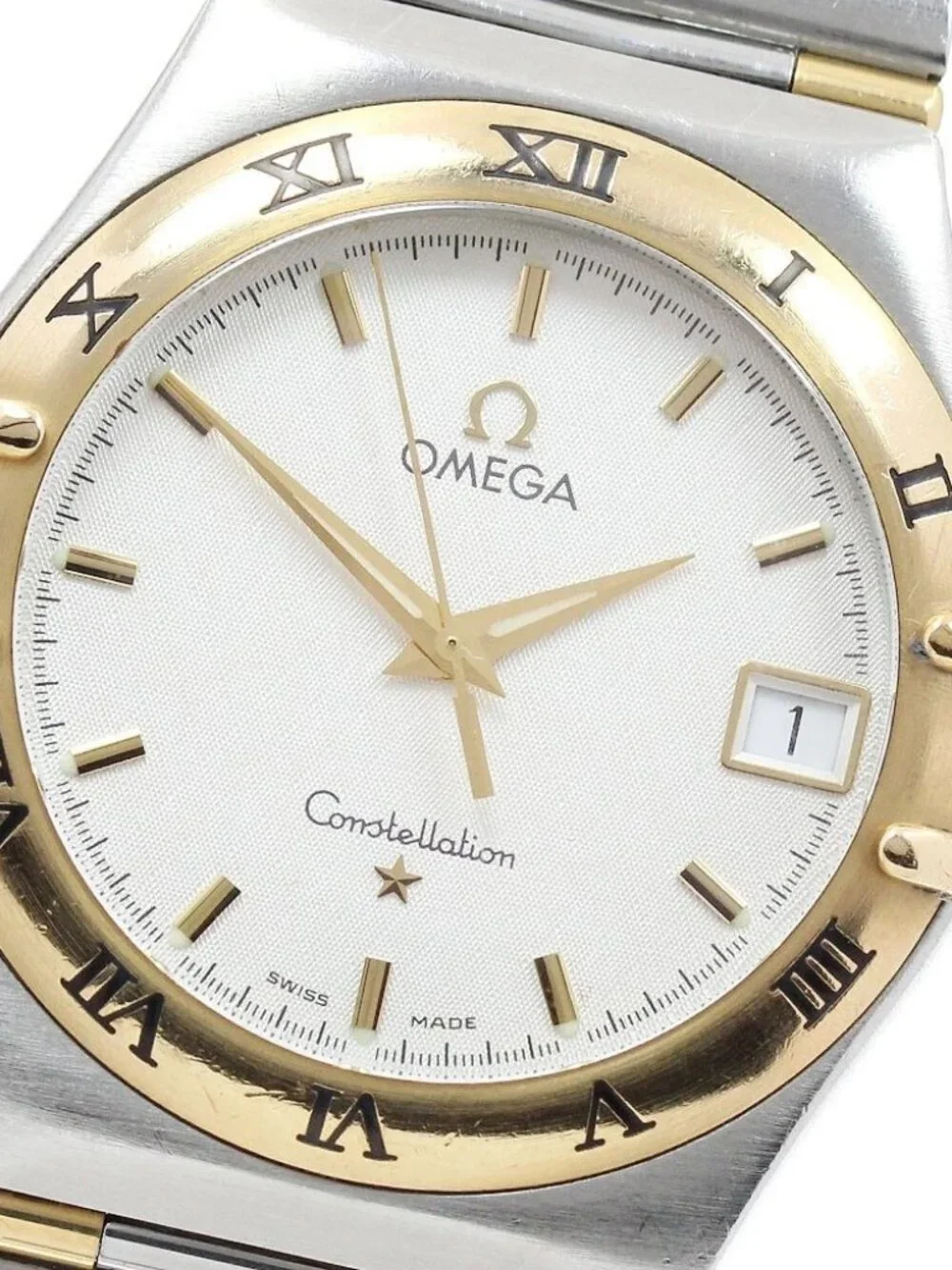 OMEGA Constellation 1312.30 Date white Dial Quartz Men's Watch_912133